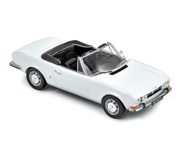 Peugeot 504 Cabriolet 1969 Blanc 1/43