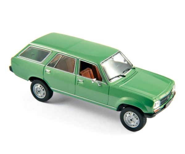 Peugeot 504 Estate Dangel 1980 Vert Métallique 1/43