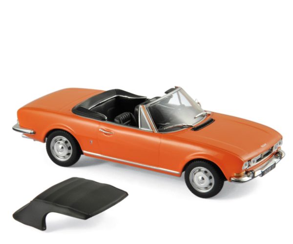 Peugeot 504 Cabriolet 1970 Capucine Orange 1/43