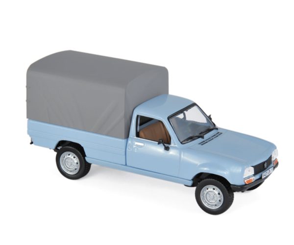 Peugeot 504 Pick Up Fermé 1985 Bleu Clair 1/43