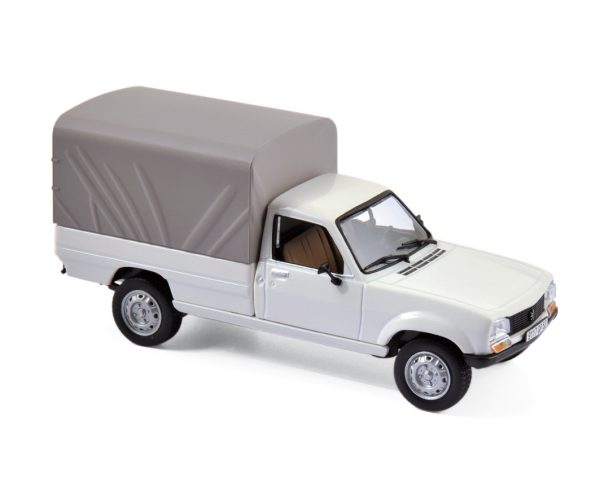 Peugeot 504 Pick Up Fermé 1985 Blanc 1/43