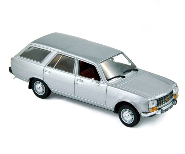 Peugeot 504 Estate 1979 Gris clair métallisé 1/43