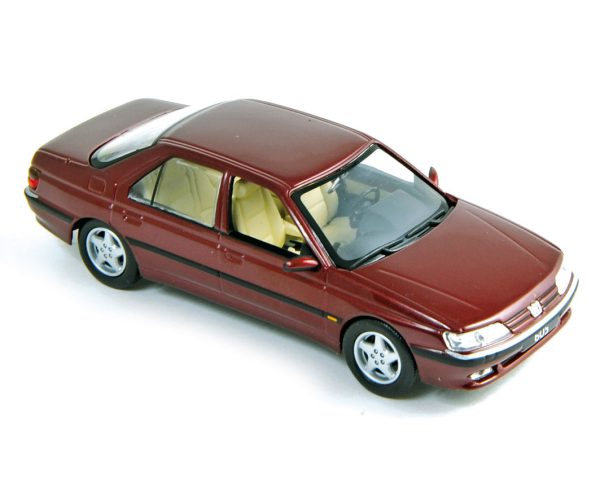 Peugeot 605 1998 Rouge foncé 1/43