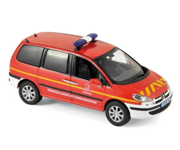 Peugeot 807 2008 Pompiers 1/43