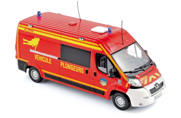 Peugeot Boxer 2010 Pompiers Véhicule Plongeurs 1/43