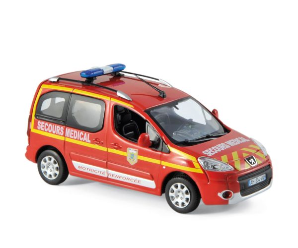 Peugeot Partner 2010 Pompiers Secours Médical 1/43