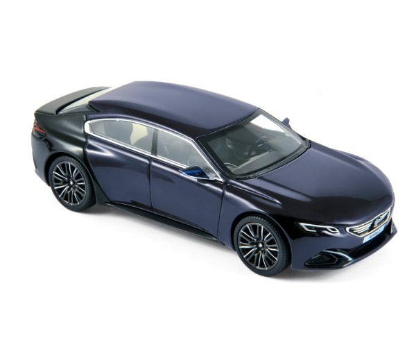 Peugeot Exalt 2015 Bleu Foncé&Gloss Noir Concept Car 1/43