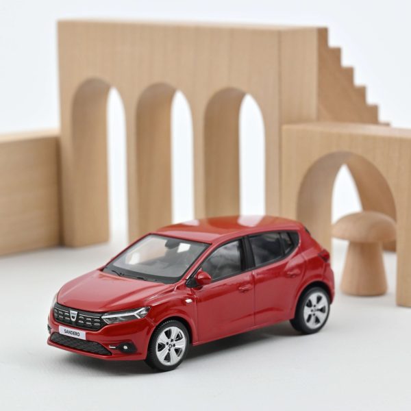 Dacia Sandero 2021 Rouge Fusion 1/43