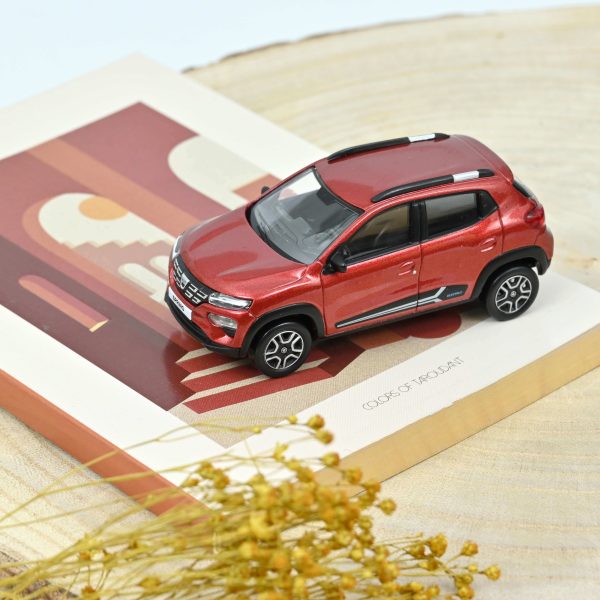 Dacia Spring Comfort 2022 Rouge Goji 1/43