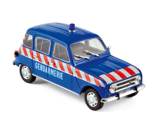 Renault 4 1968 Gendarmerie - Peloton d'Autoroute 1/43