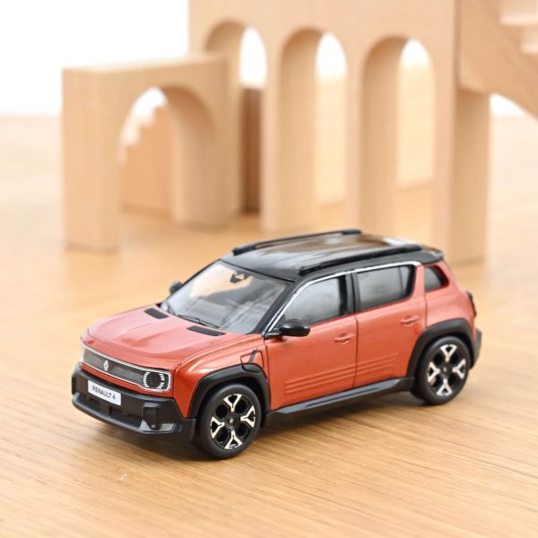 Renault 4 E-Tech Electrique 2025 Brun Terracotta 1/43