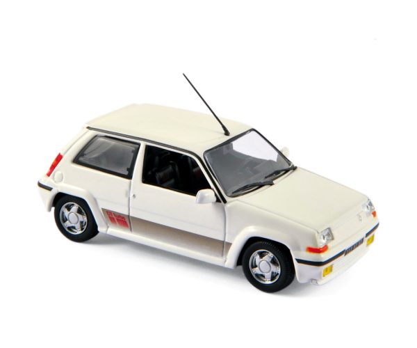 Renault 5 GT Turbo 1989 Blanc 1/43