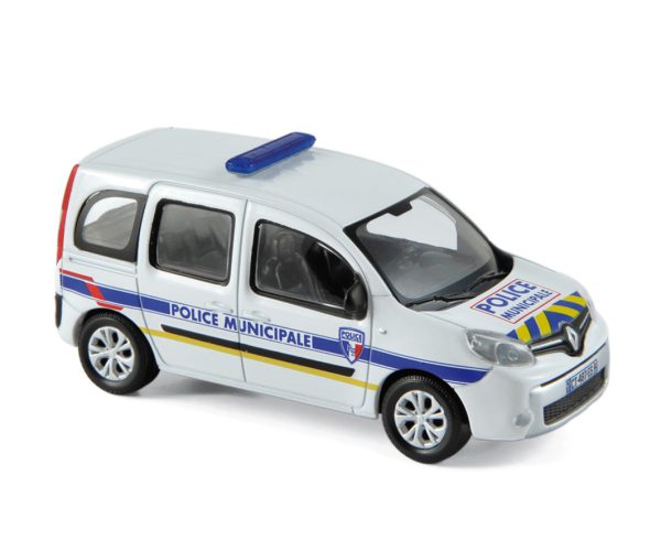 Renault Kangoo 2013 Police Municipale Bandes bleues et jaunes 1/43