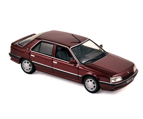 Renault 25 TX 1990 Rouge cerise noire 1/43