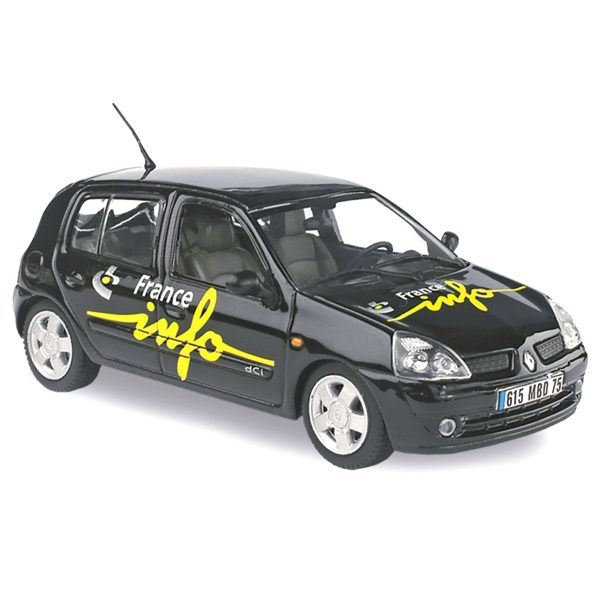 Renault Clio France Info channel 1/43