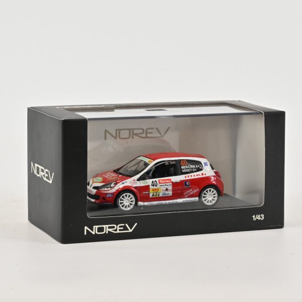 Renault Clio R3 Rallye de la Charbonnière 2007 Eddie Mercier 1/43