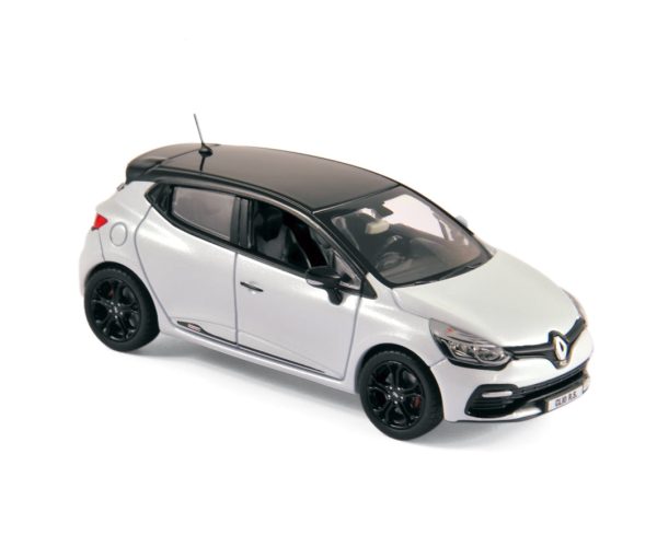 Renault Clio RS 200 EDC Monaco GP 2014 Blanche avec toit noir 1/43