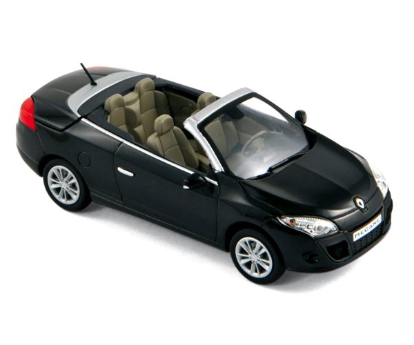 Renault Mégane Coupé Cabriolet 2009 Noir 1/43