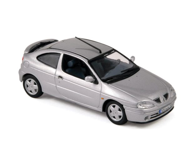 Renault Mégane Coupé 2001 Gris Boréal 1/43