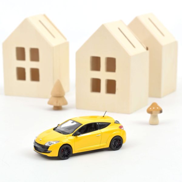 Renault Megane R.S. 2009 Jaune 1/43