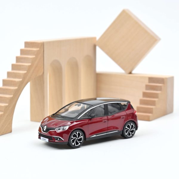 Renault Scénic 2016 Rouge foncé et noir 1/43