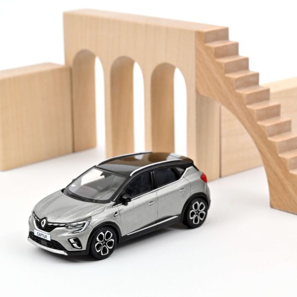 Renault Captur 2020 Cassiopée Gris et Noir 1/43