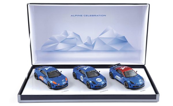 Coffret Alpine Celebration 2015 (3 voitures) - 500pcs