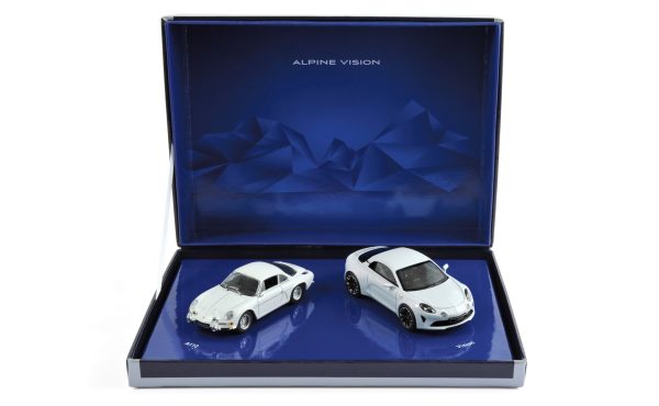 Coffret Alpine A110 1973&Vision 2016 (2 voitures) 1/43 - 500pcs