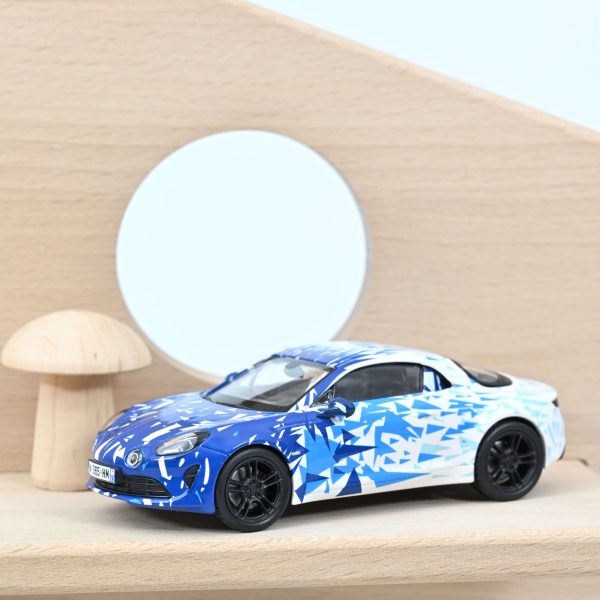Alpine A110 2017 Blanc&Bleu version test 1/43