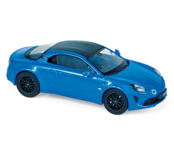 Alpine A110S 2019 Bleu Alpin et toit en carbone 1/43