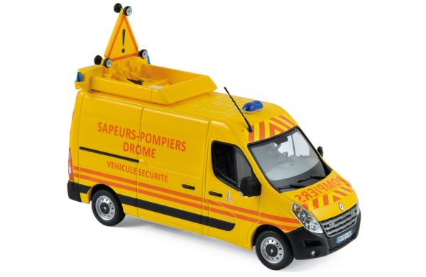 Renault Master 2011 Pompiers - Véhicule Sécurité 1/43