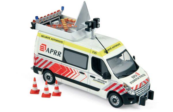 Renault Master L2H2 APRR Autoroute Security Van 1/43