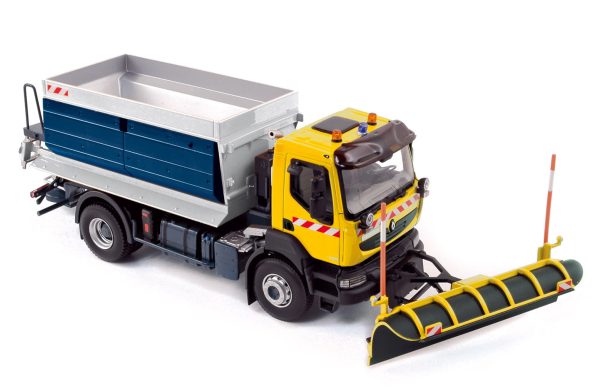 Renault Kerax Chasse Neige 2008 Jaune 1/43