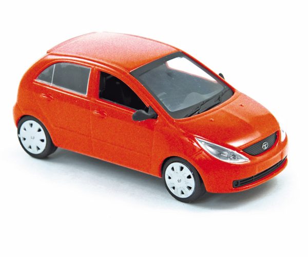Tata Indica Vista 2007 Orange 1/43