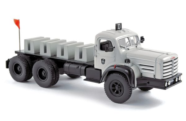 Berliet TBO Tracteur de T100 1957 Gris clair 1/43