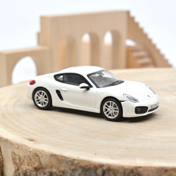 Porsche Cayman S 2013 Blanc 1/43