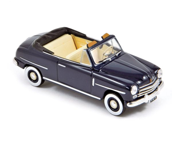 Fiat 1400 Cabriolet 1950 Bleu 1/43