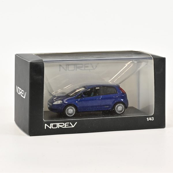 Fiat Grande Punto 2005 Bleu 1/43