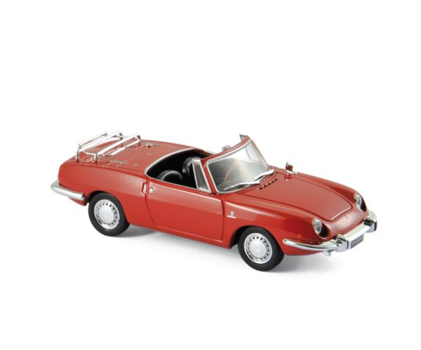 Fiat 850 Sport Spider 1968 Rouge 1/43