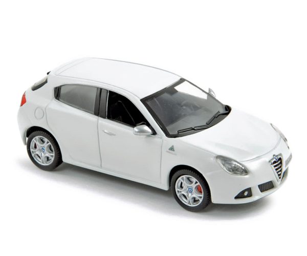 Alfa Romeo Giulietta Quadrifoglio verde 2010 Blanc nacré 1/43