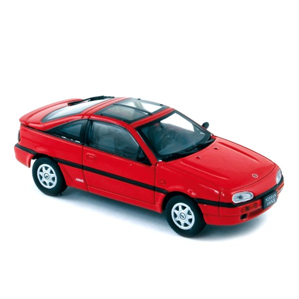 Nissan 100 NX T-top 1990 Rouge 1/43