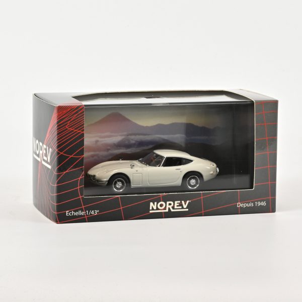 Toyota 2000 GT Blanc 1/43