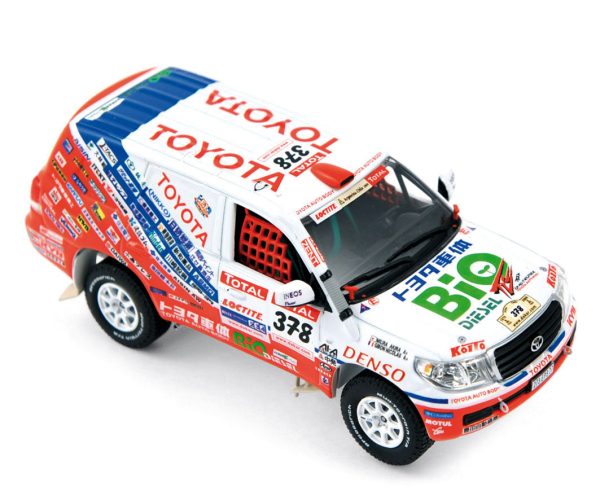 Toyota Land Cruiser 2009 Dakar 378 N.Gibon/A.Miura 1/43