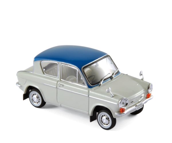 Mazda Carol 360 1962 Blanc&Bleu 1/43