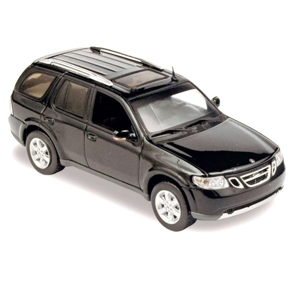 Saab 9.7X Noir Obsidienne 1/43