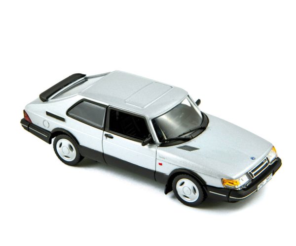 Saab 900 Coupe Turbo 16S 1989 Argent 1/43