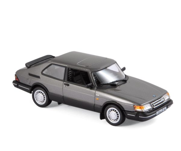 Saab 900 Turbo 16 Coupé 1991 Gris métallisé 1/43