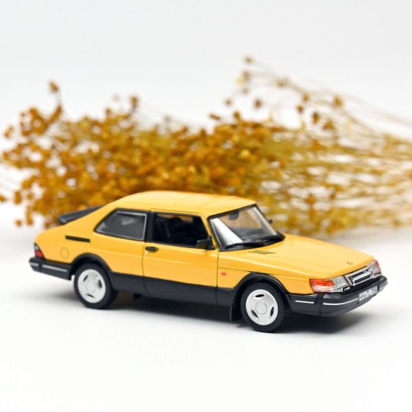 Saab 900 Turbo 1992 Jaune 1/43