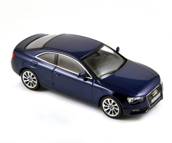 Audi A5 Coupé Bleu 2012 métallisé 1/43