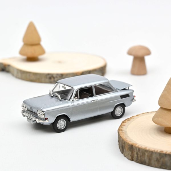 NSU TTS 1970 Argent 1/43